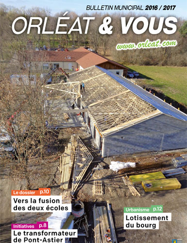 Journal municipal - Janvier 2017 - Mairie d'Orléat