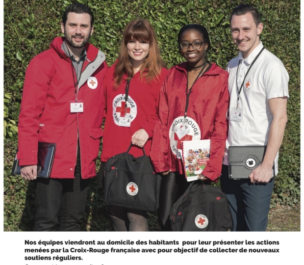 Campagne Croix Rouge Française du 10 au 15 mai 2021
