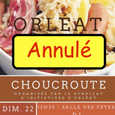 Repas Choucroute