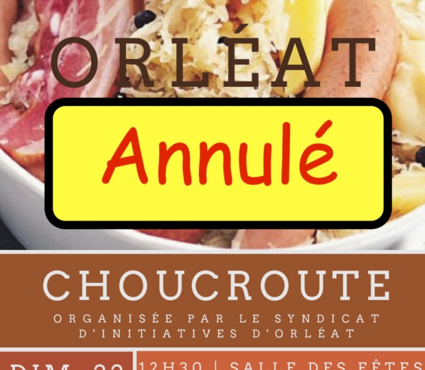 Repas Choucroute