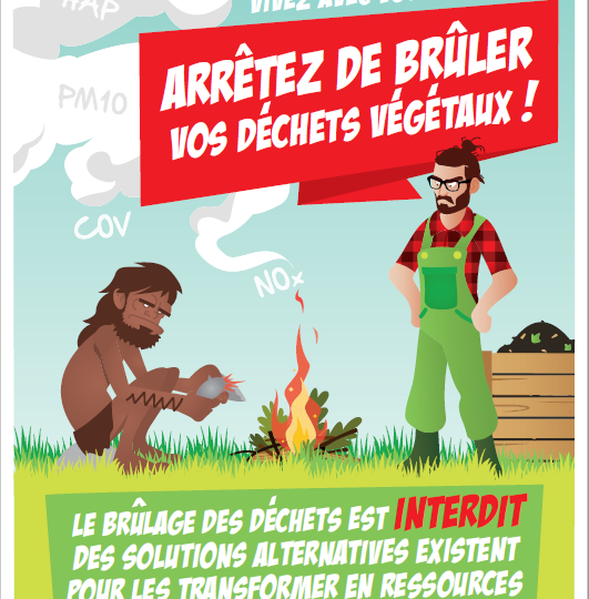 STOP AU BRULAGE DES DÉCHETS VERTS !