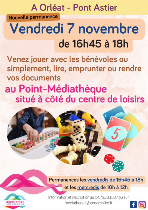Perm point médiathèque