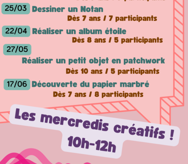 Planning des Activités au Point Médiathèque