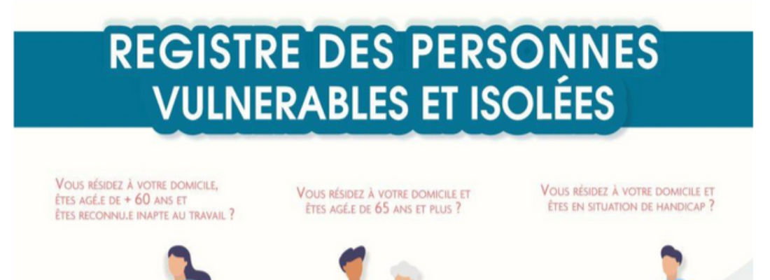 Personnes vulnérables: recensez vous en mairie