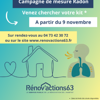 QUALITÉ DE L’AIR INTÉRIEUR : MESUREZ LE RADON CHEZ VOUS !